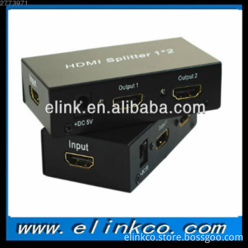HDMI splitter 1 input 2 output with 3D and 1080P HIgh quality